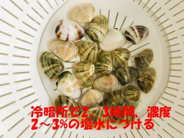 砂抜き