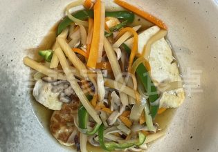 豆腐のあんかけ